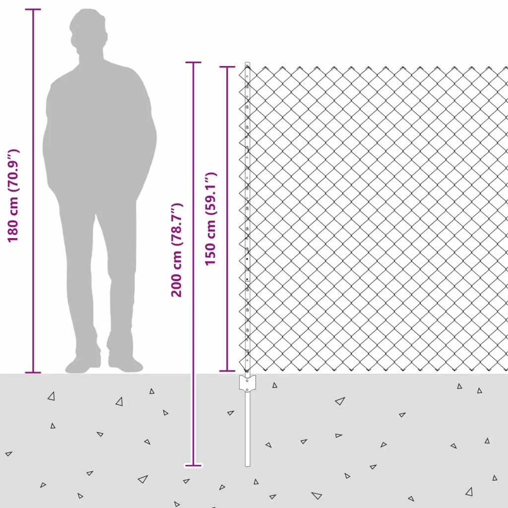 Recinzione da Giardino | Recinzione con Posto Grigio