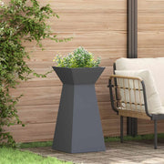 Vaso a Pilastro Antracite 35 x 35 x 73 cm 873842