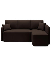 Divano ad angolo collezione HEDSON colore Marrone