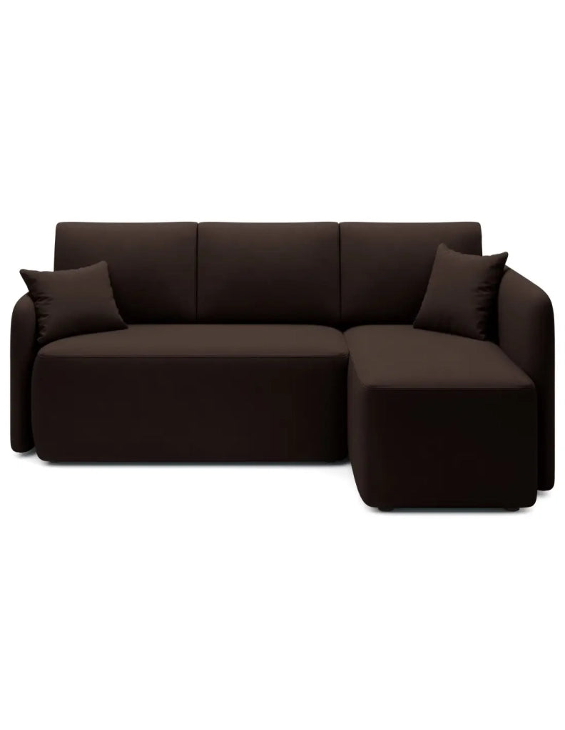 Divano ad angolo collezione HEDSON colore Marrone