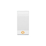 N4915Dn Copritasto Simbolo Campanello Bianco Livinglight