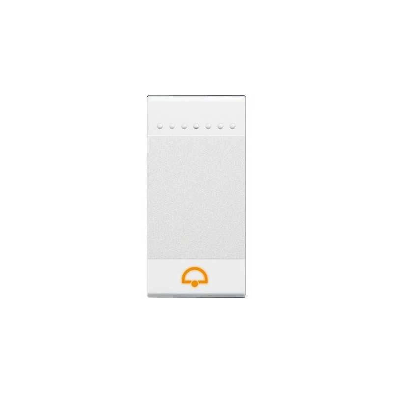 N4915Dn Copritasto Simbolo Campanello Bianco Livinglight