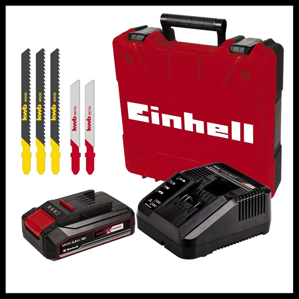 Einhell SEGHETTO ALTERNATIVO TC-JS 18 LI KIT 2,5AH.
