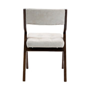 Sedie Pieghevoli Imbottite con Cuscino ¨C MINIMAL ¨C Set 2 Pezzi, Legno, Crema