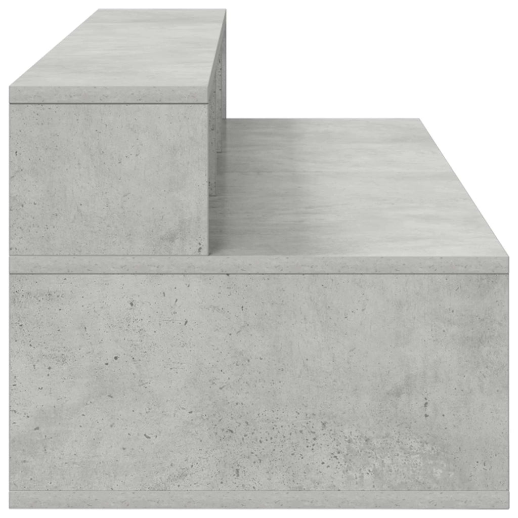 Scrivania studio Grigio Cemento 152 x 42,5 x 36 cm 8006719