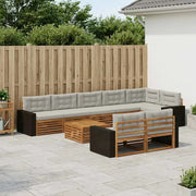 Set di divani da esterno con cuscino 9 pcs 3383544