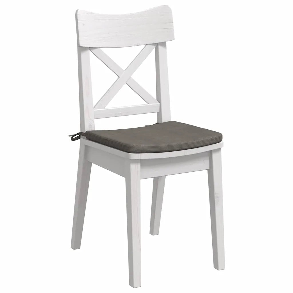 Cuscini per Seduta 4 pcs Grigio chiaro 40 x 40 x 3 cm 42015224