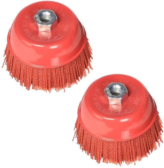 Aspirapolvere a Secco con Setola in Nylon - 75mm di Diametro