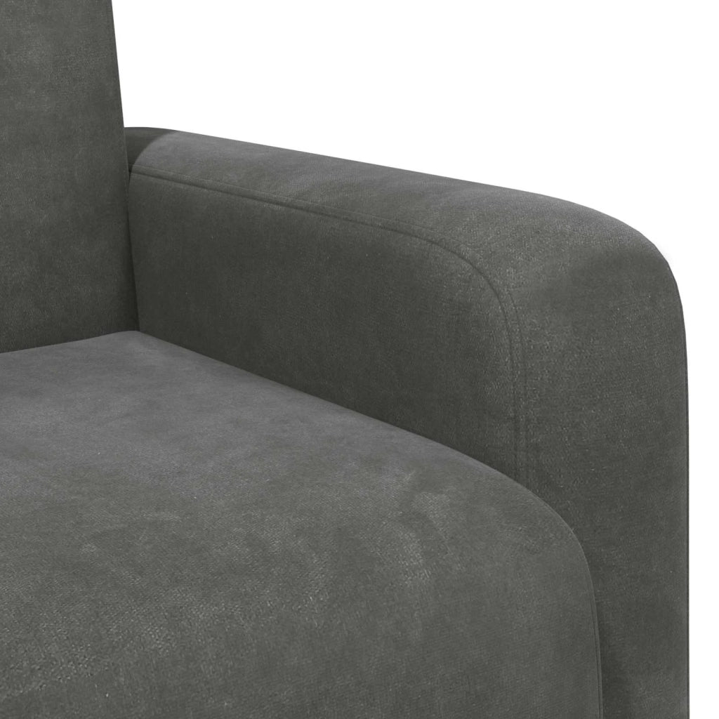 Poltrona Grigio Scuro Velluto (V) 42042430
