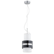 Lampada a sospensione moderna bianco/nera E27 TRI-STAR Alfa