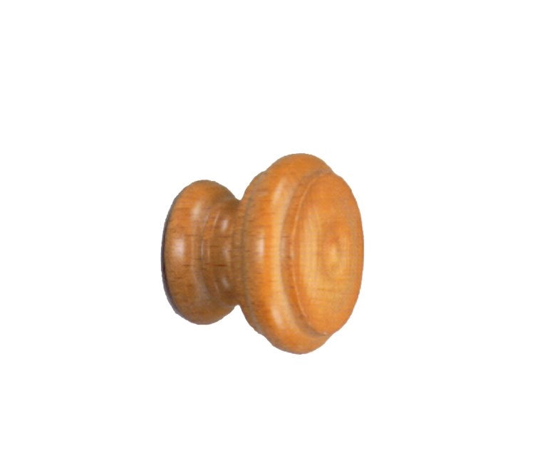 POMOLO LEGNO VERNICIATO 102 Ø 40 - Noce chiaro