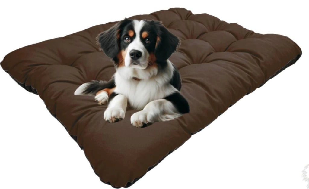 AIO FACTORY 80x60 cm PRESTIGE Cuccia per cani impermeabile personalizzabile Marrone