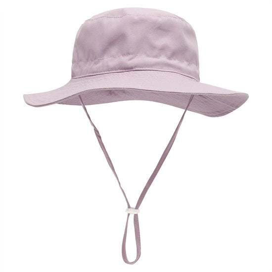 Zonnehoed e zonnebrilla per bambini con protezione UV UPF 50+, cappello da mare con visiera regolabile e larga visiera per bambini, misura M: 52-54cm, colore blu scuro