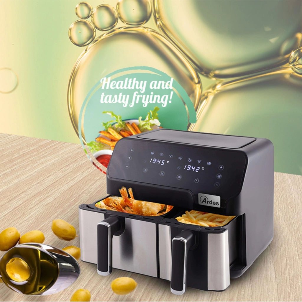 Friggitrice Elettrica ad Aria Ardes Eldorada Dual 1700 w