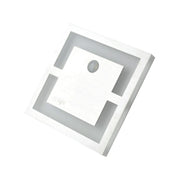 Luce scale da incasso LED 0,6W PIR 6500K Quadro Eko-Light