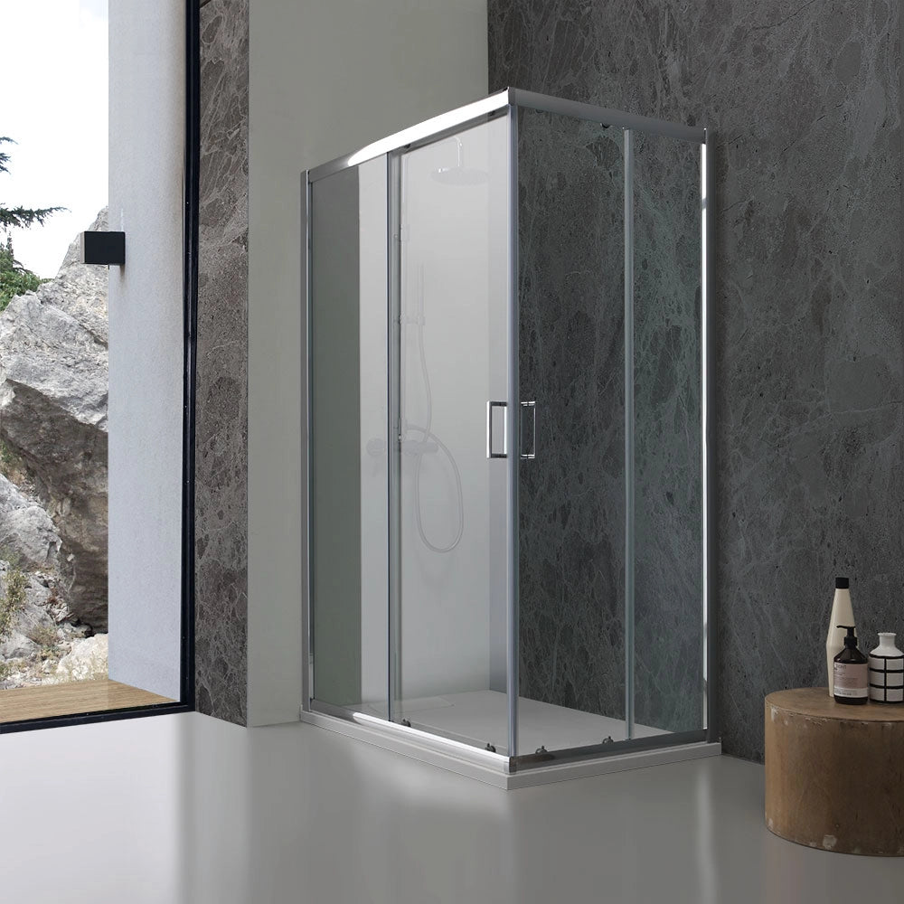 Box doccia 70x120 cristallo trasparente