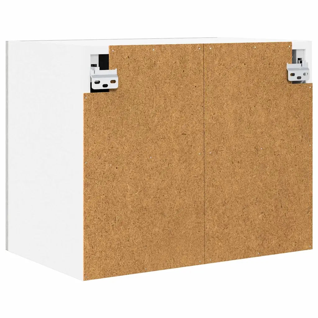Armadio pensile 2 pcs Grigio Cemento e Bianco 50 x 31 x 40 cm 884153