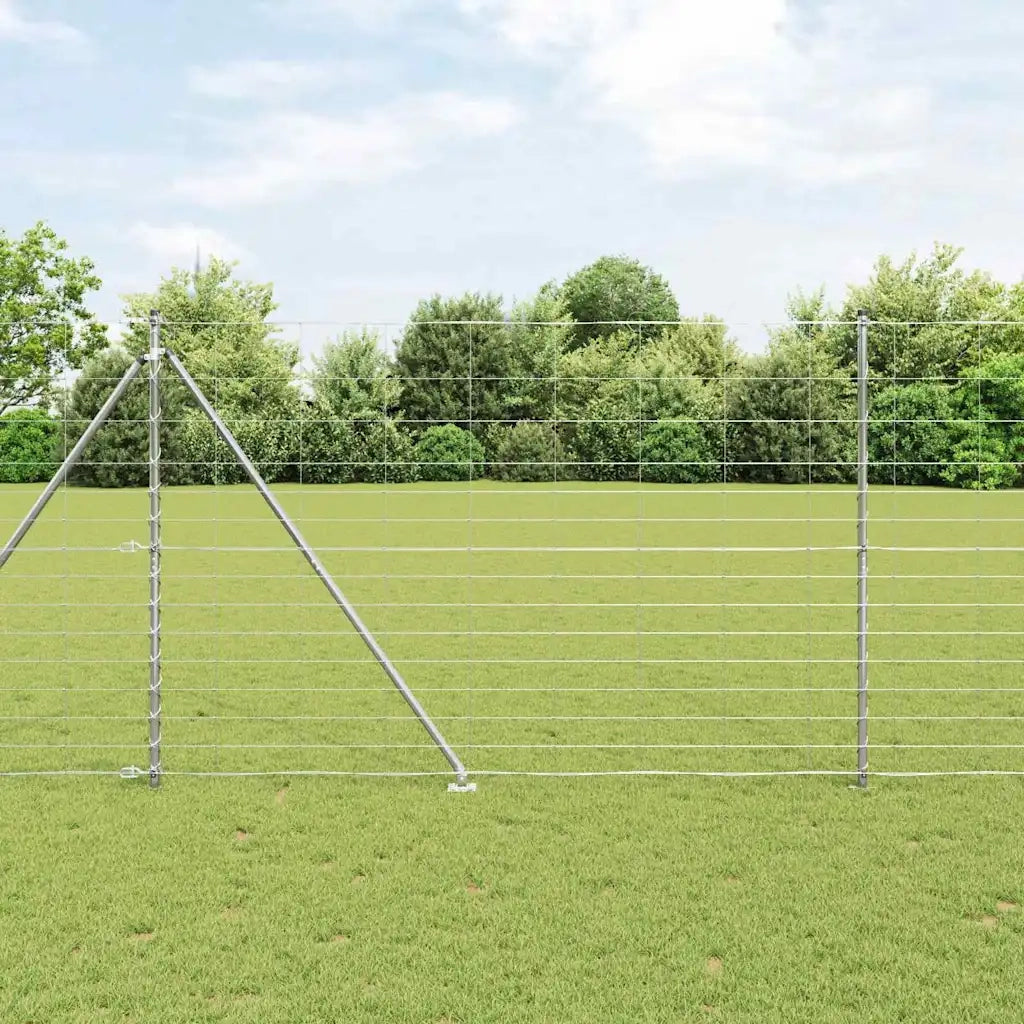 Palo della recinzione Zincato 25 x 1,6 m Acciaio 3351440