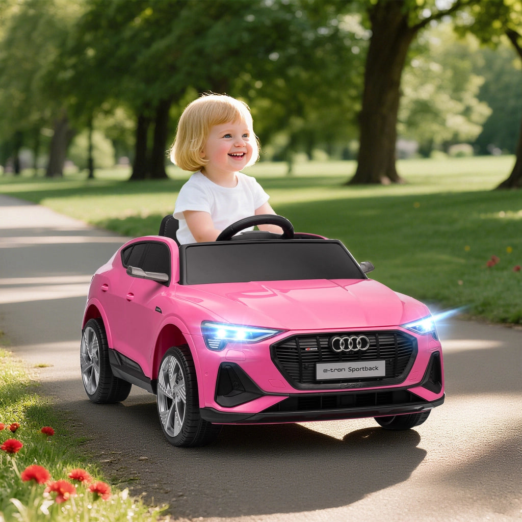Macchina Elettrica Bambini 12V con Telecomando ¨C Minimal ¨C Rosa