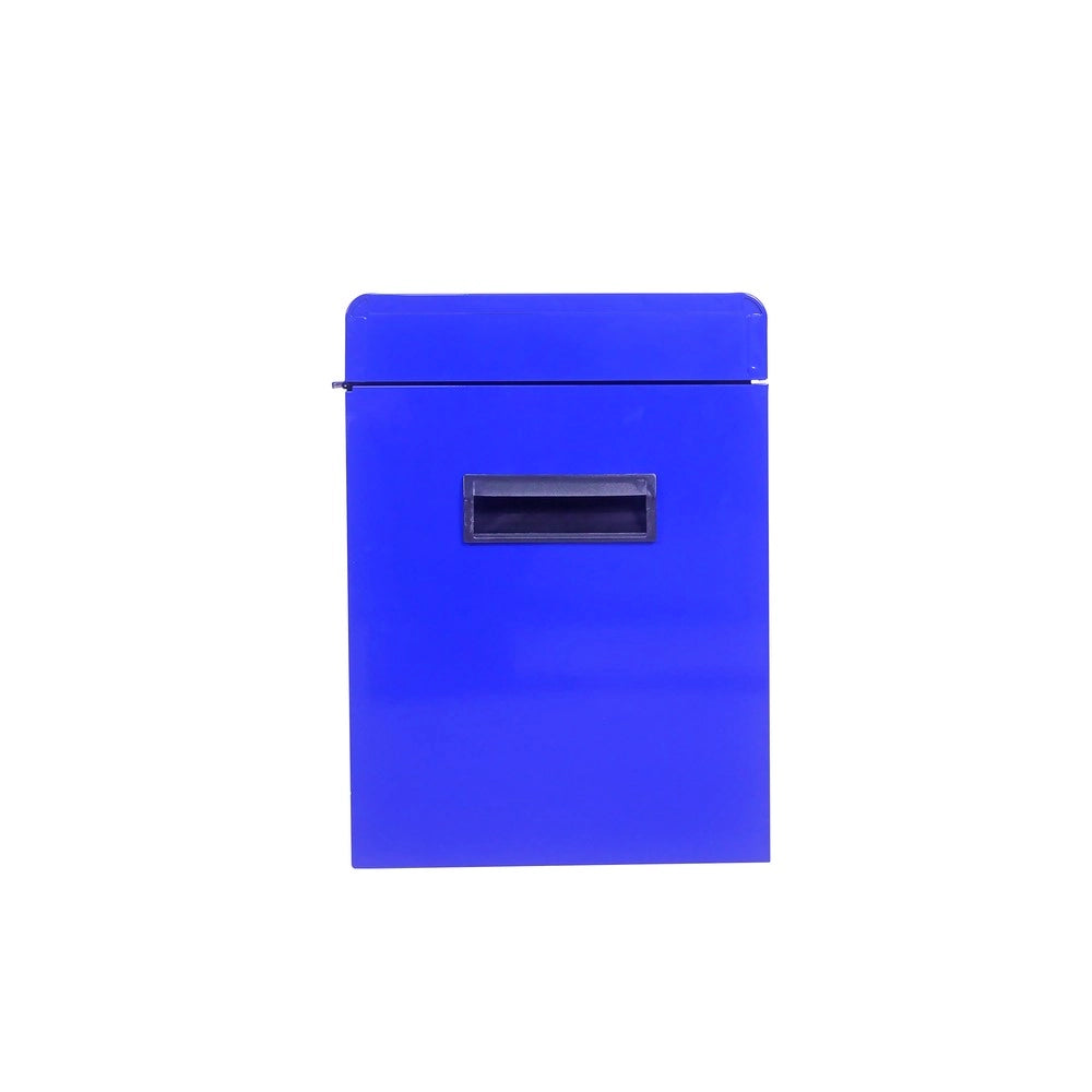 Cassettiera Mobile con Ruote e Ripiani Regolabili ¨C MINIMAL ¨C Blu, 5 Cassetti