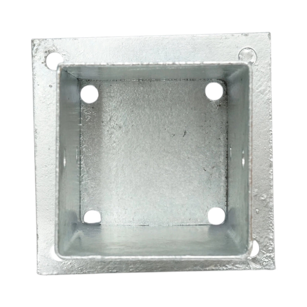 Supporto per palo quadrato applicato 91 × 91 × 150 mm