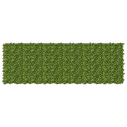 Schermo per balcone con foglie-Pannello per balcone Verde e Giallo 300 x 100 cm 399731