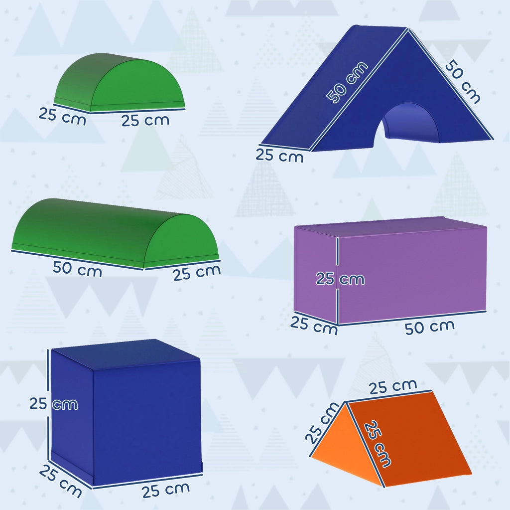 Set di 11 blocchi da gioco per bambini ¨C zephmum ¨C colorato