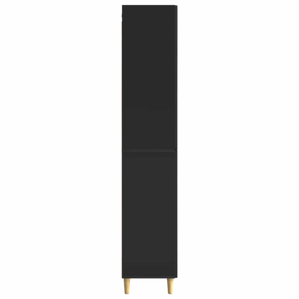 Set di armadi 2 pcs Nero Legno ingegnerizzato 3416701