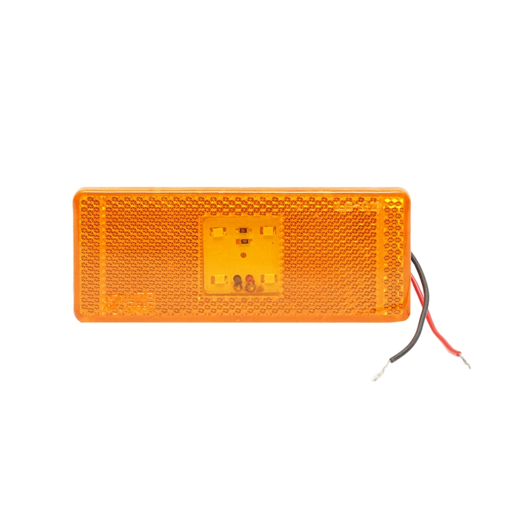 Luce laterale a LED gialla 24V