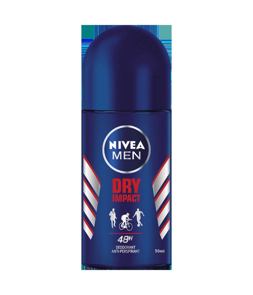 NIVEA MEN DEODORANTE ROLL-ON DRY IMPACT IN CONFEZIONE DA 50 ML