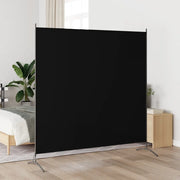 Divisorio Ambienti | Divider per stanze | Paravento Nero 175x180 cm in Tessuto