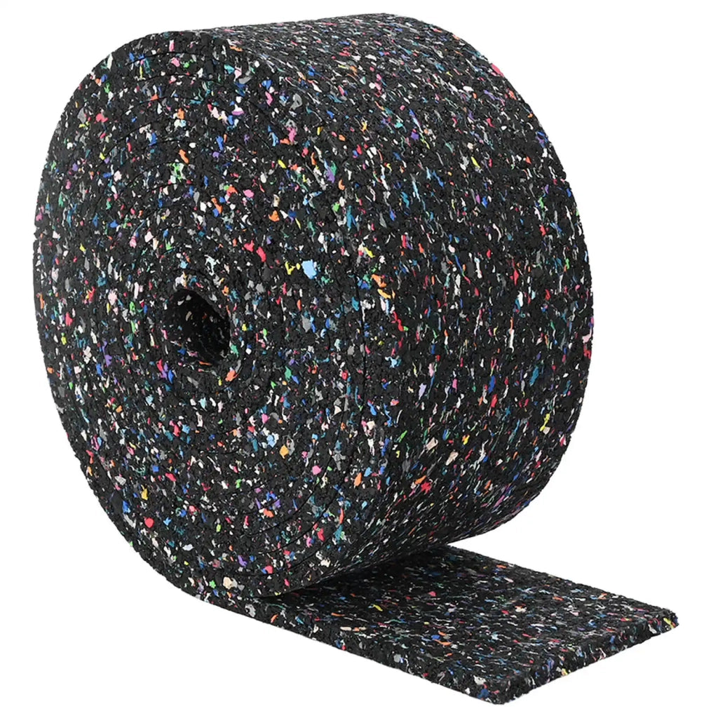 Rotolo di Granulato in Gomma Nero 1000 x 12 x 0,3 cm Gomma 42027295