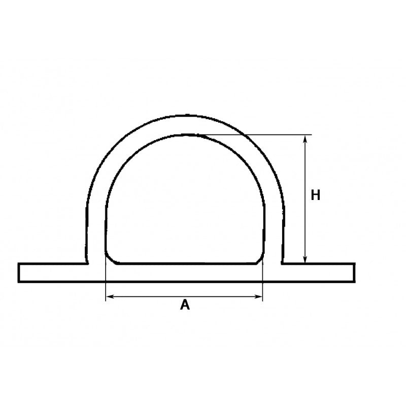 PIASTRA INOX MM.50X80