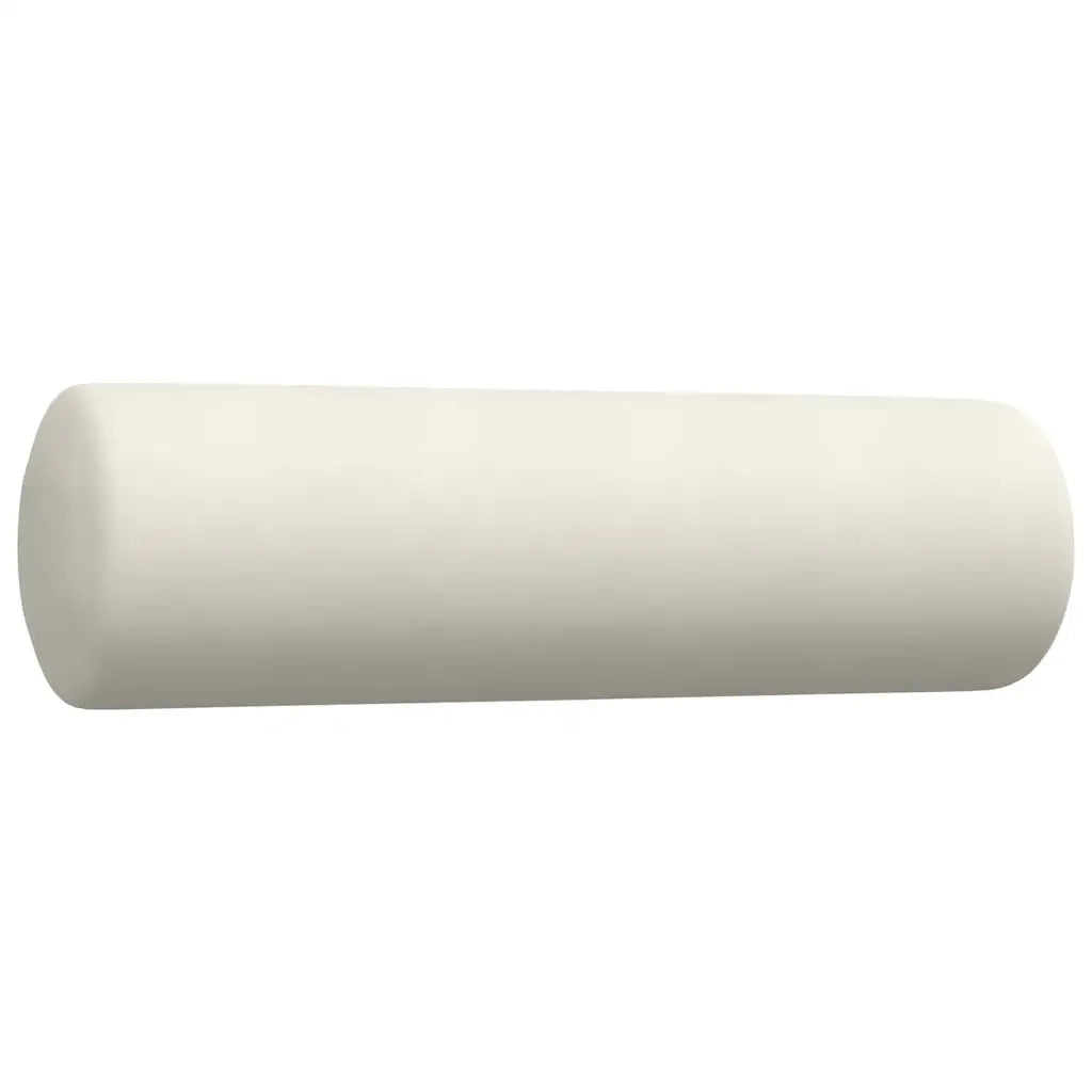 Set di Divani 3 pz con Cuscini e Rinforzi Crema in Velluto 3278459