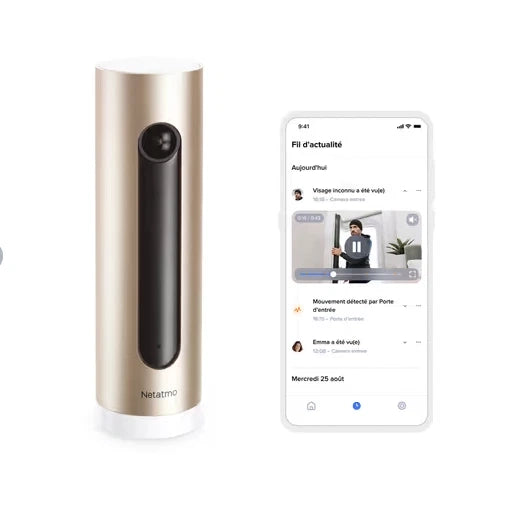 Netatmo welcome pro - videocamera da interno intelligente