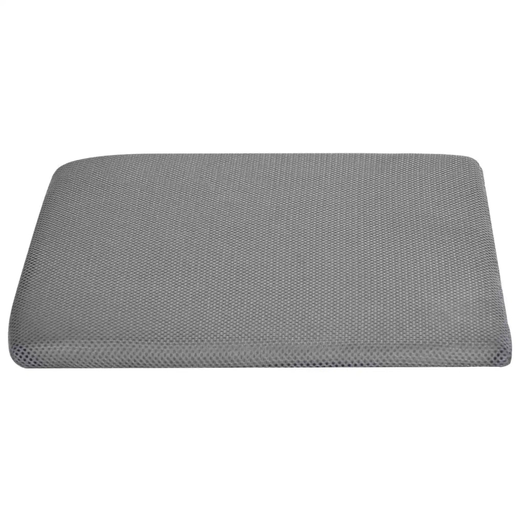 Cuscino per la seduta Grigio 39 x 38 x 8,5 cm Schiuma PU 42020198
