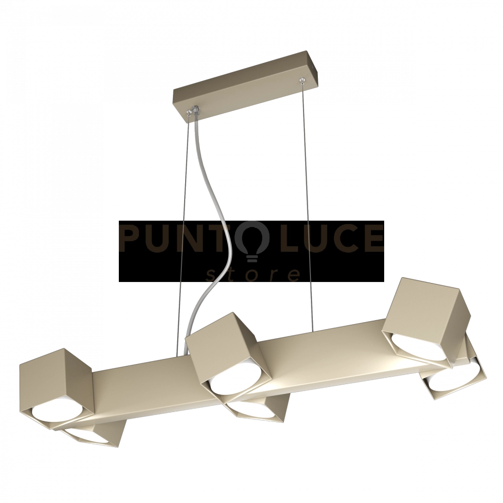 ROTATION SOSPENSIONE 6 LUCI SABBIA 1160-S6-SA