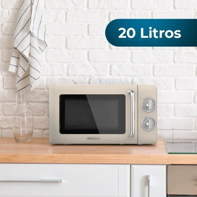 CECOTEC 01704 - Microonde 20l proclean 3010 retro beige
