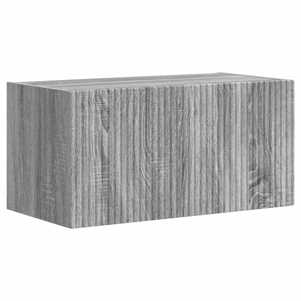Set mobile TV 6 pz | Armadietto TV | Mobile Porta TV Grigio Sonoma Legno multistrato