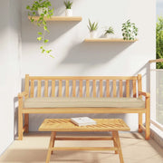 Cuscino per pallet Beige 200 x 40 x 8 cm Tessuto Oxford 42001681