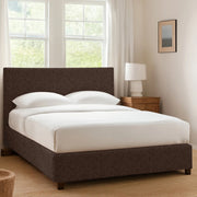 Dagenham, Letto Singolo Sfoderabile Made in Italy, Marrone