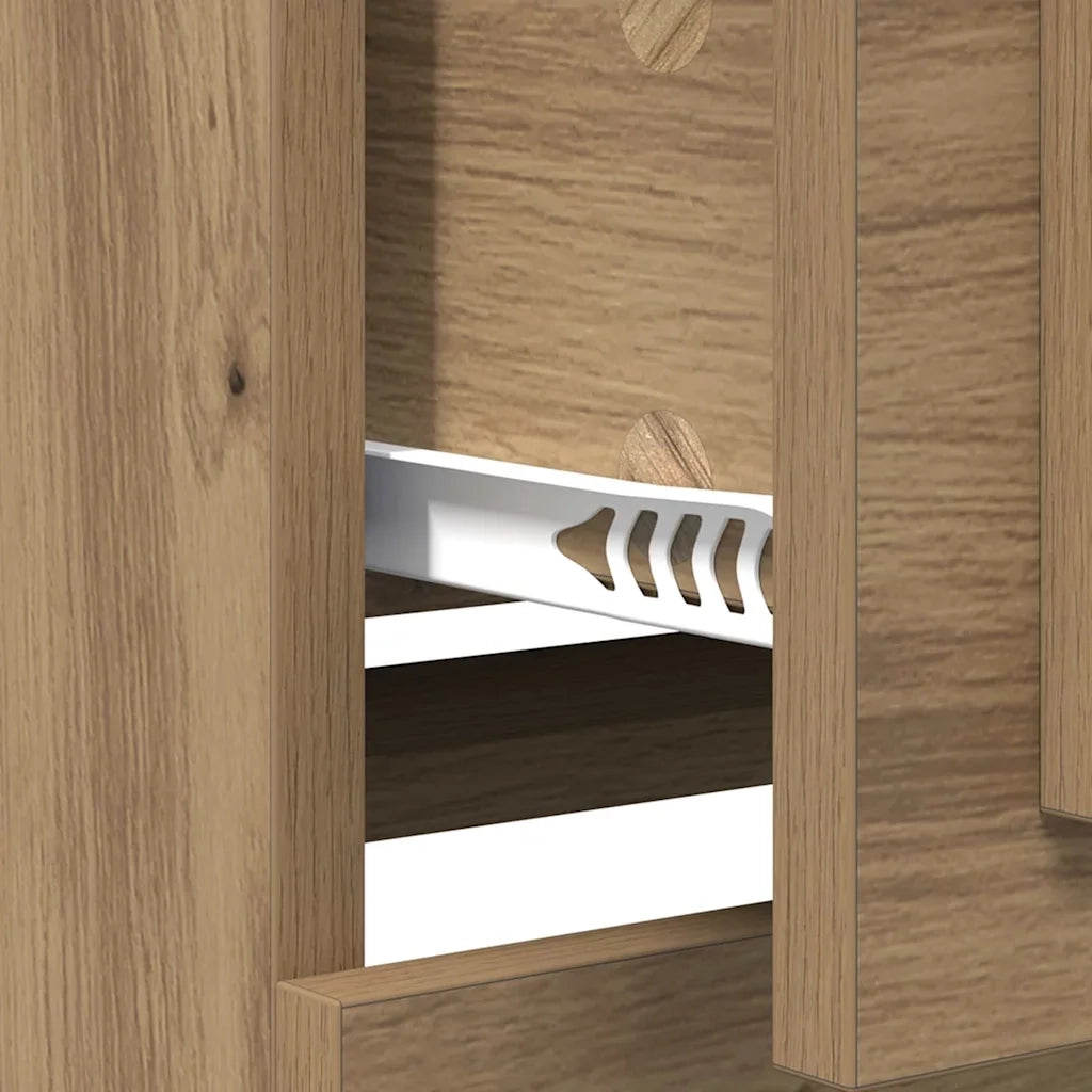 Sideboards 2 pcs Rovere artigianale 70 x 35,5 x 67,5 cm 3402660