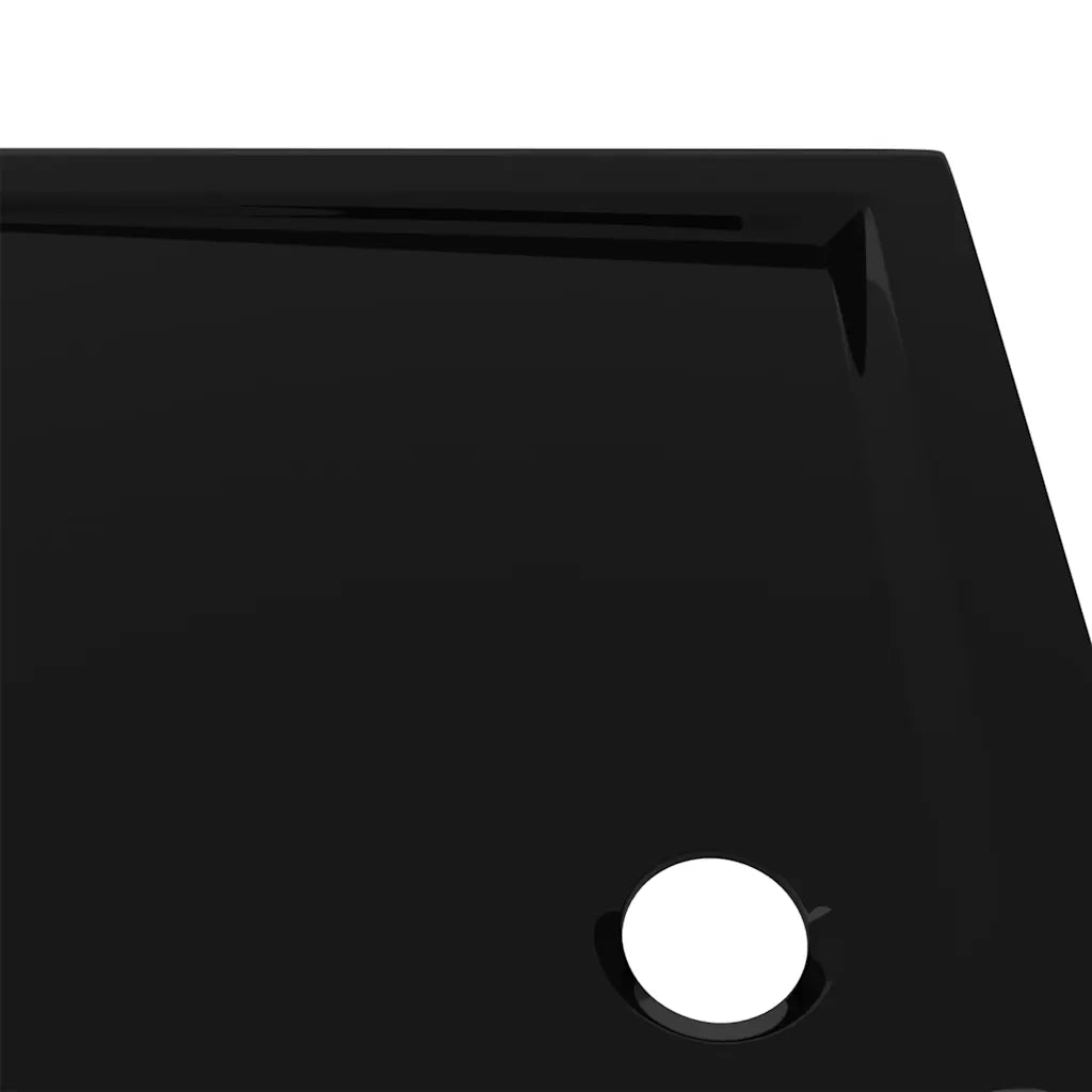 Piatto Doccia in ABS Rettangolare Nero 80x110 cm CFW1408794