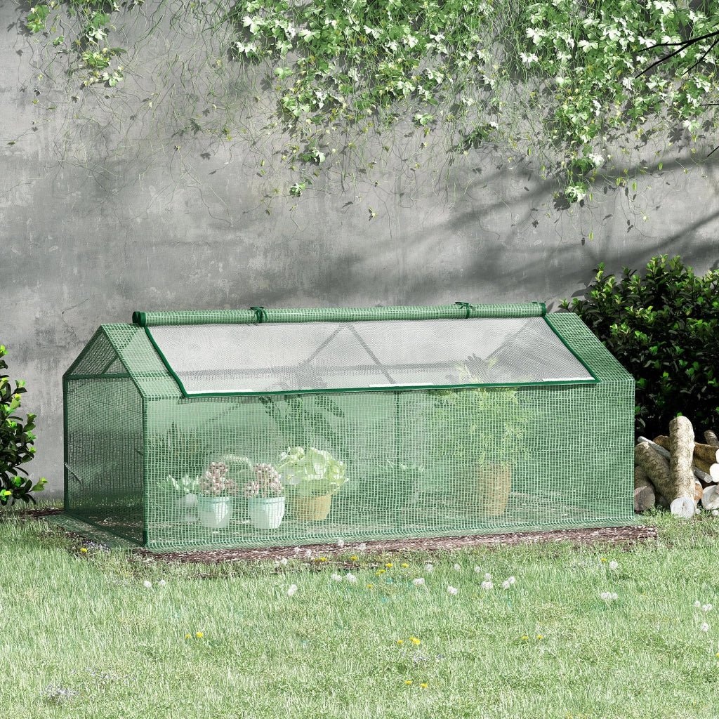 Serra per Giardino e Balcone ¨C Minimal ¨C Verde, PE, 180x90x70cm