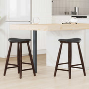 Sedie da pranzo 2 pcs Marrone Chiaro 46 x 37 x 63 cm