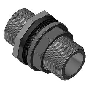 RACCORDO DIRITTO NYLON PER CASSONI FILETTATO 1.1/4- BUCCHI- 10,0 pz