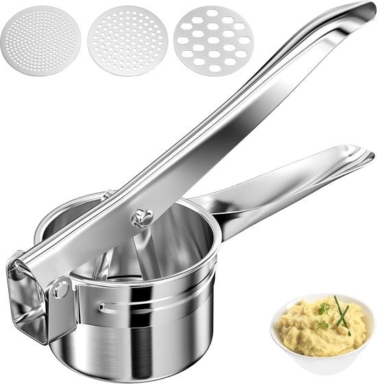 Multiplicatore per Insalate e Spremi di Frutta con Disco Interchangeabile per Varie Puree e Succo