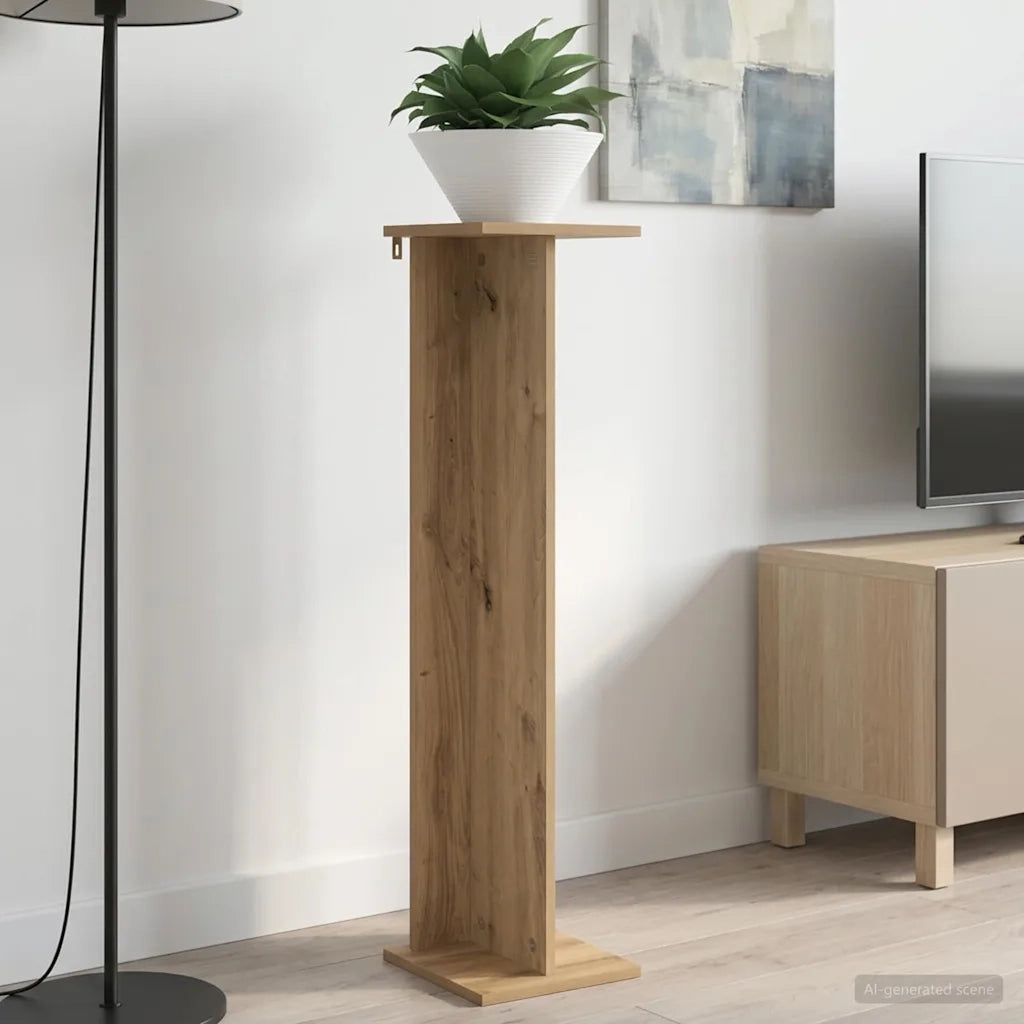 Supporto per piante | Sostegno per piante 2 pz Rovere Artigianale