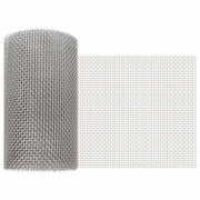 Rete per schermatura 20 x 1000 cm 6 Mesh Argento 42039646