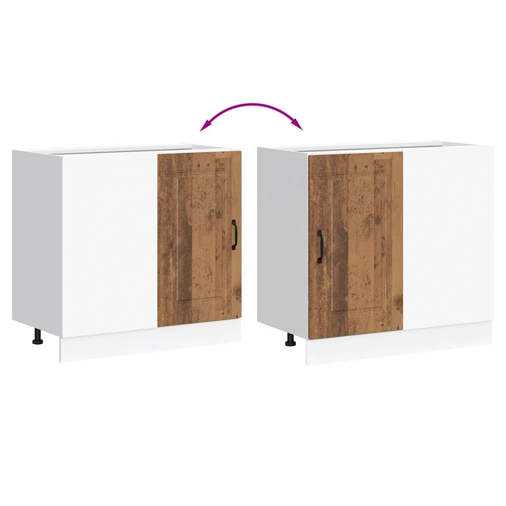 Pensile da cucina | Base da Cucina Kalmar Legno Vecchio in Legno Multistrato